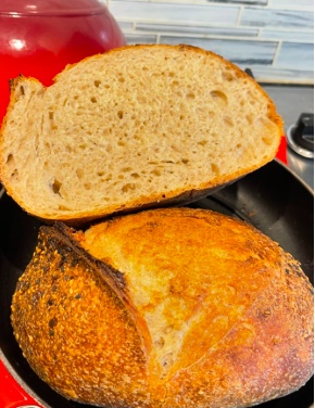 Cindy's hobby: artisan sourdough bread baking